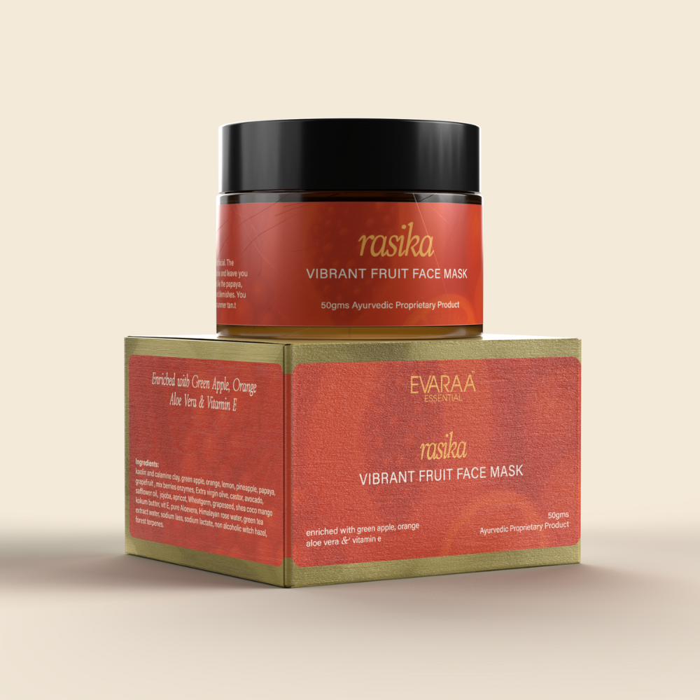 Evaraa Essential Vibrant Fruit Face Mask - Distacart