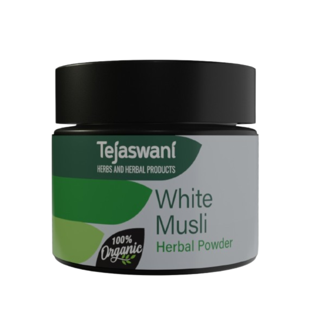 Tejaswani Herbs and Herbal Products White Musli Powder - Distacart