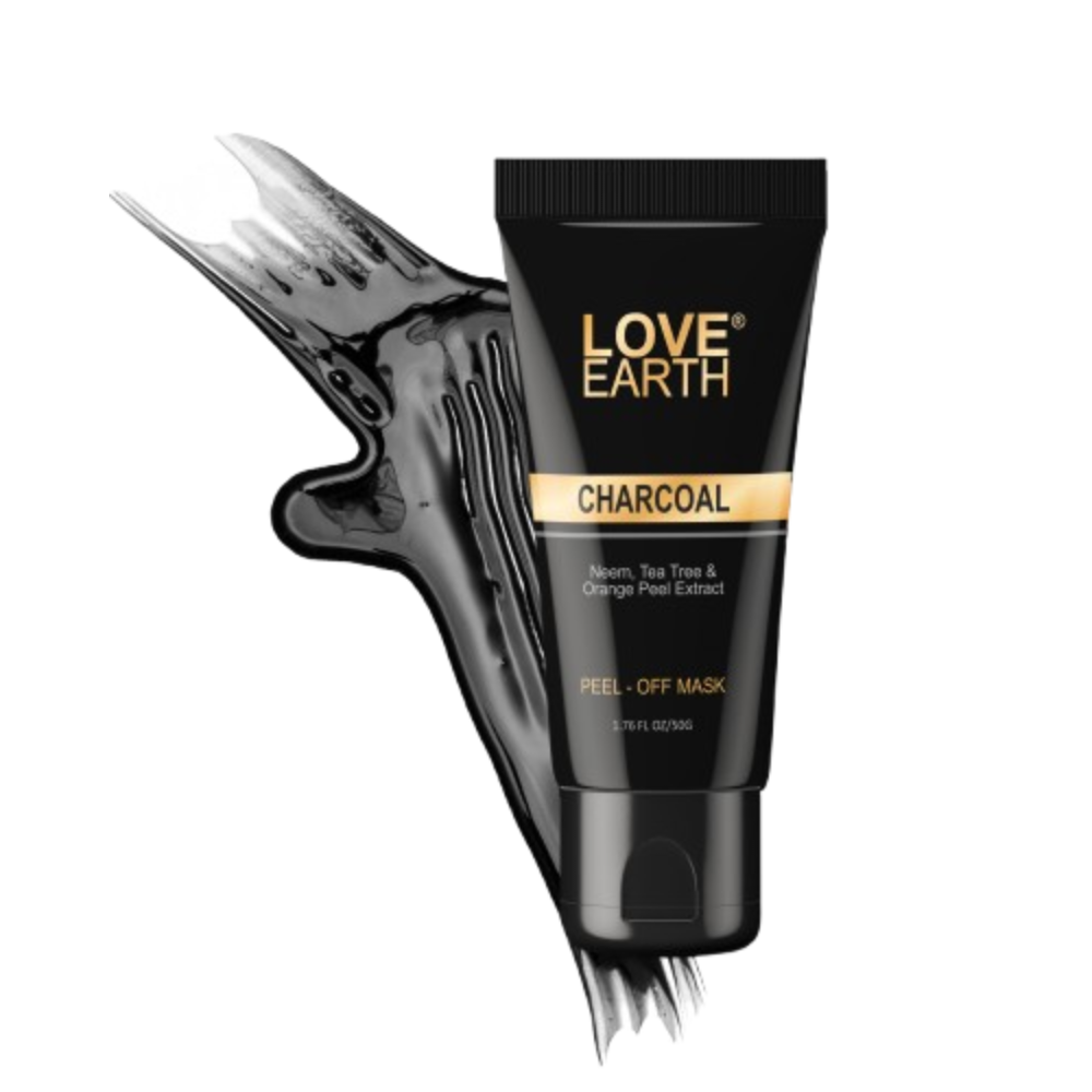 Love Earth Charcoal Peel-Off Mask - Distacart
