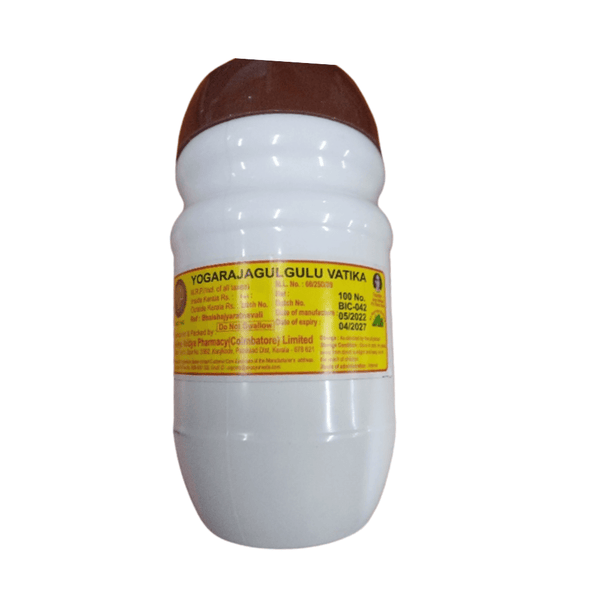 AVP Ayurveda Yogaraja Gulgulu Vatika Tablets - Distacart