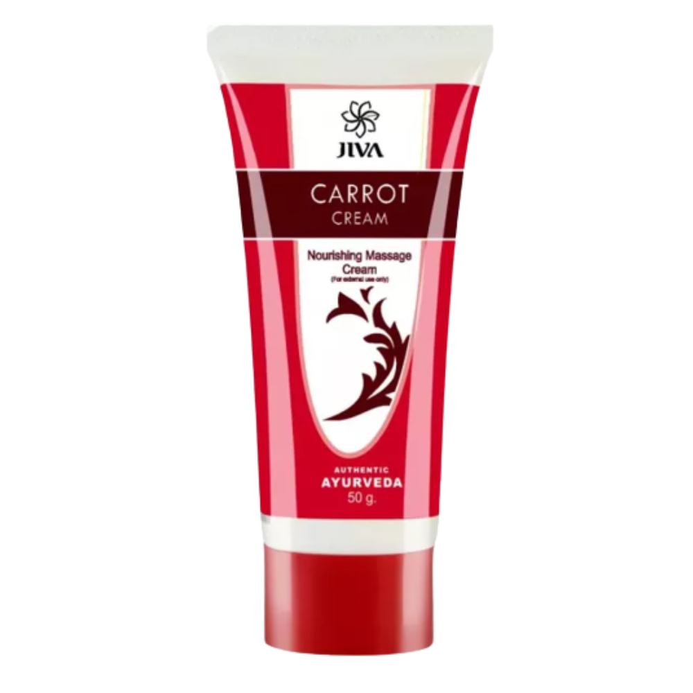 Jiva Ayurveda Carrot Face Cream - Distacart