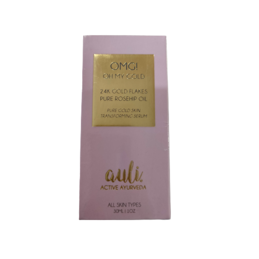 Auli OMG 24K Gold Skin Transforming Face Serum - Distacart
