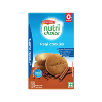 Thumbnail for Britannia Nutri Choice Essentials Ragi Cookies - No Added Sugar - Distacart