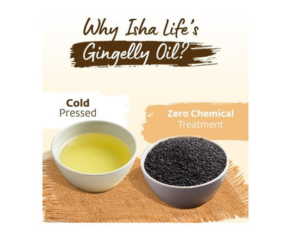 Isha Life Cold Pressed Gingelly Oil - Distacart