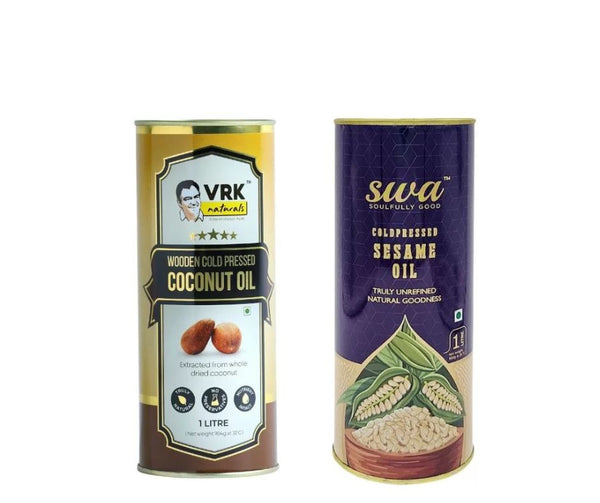 Vrk Naturals Wooden Cold Pressed Coconut Oil - Distacart