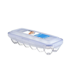 Thumbnail for LocknLock Classic Plastic Airtight Egg Storage Container with Leak Proof Lid for 12 Eggs, 1 Piece, Transparent