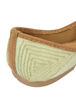 Thumbnail for Desi Colour Women Indian Ethnic Footwear-Sea Green Criss Cross-1
