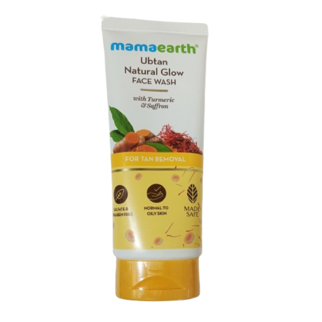 Mamaearth Ubtan Face Wash For Tan Removal - Distacart