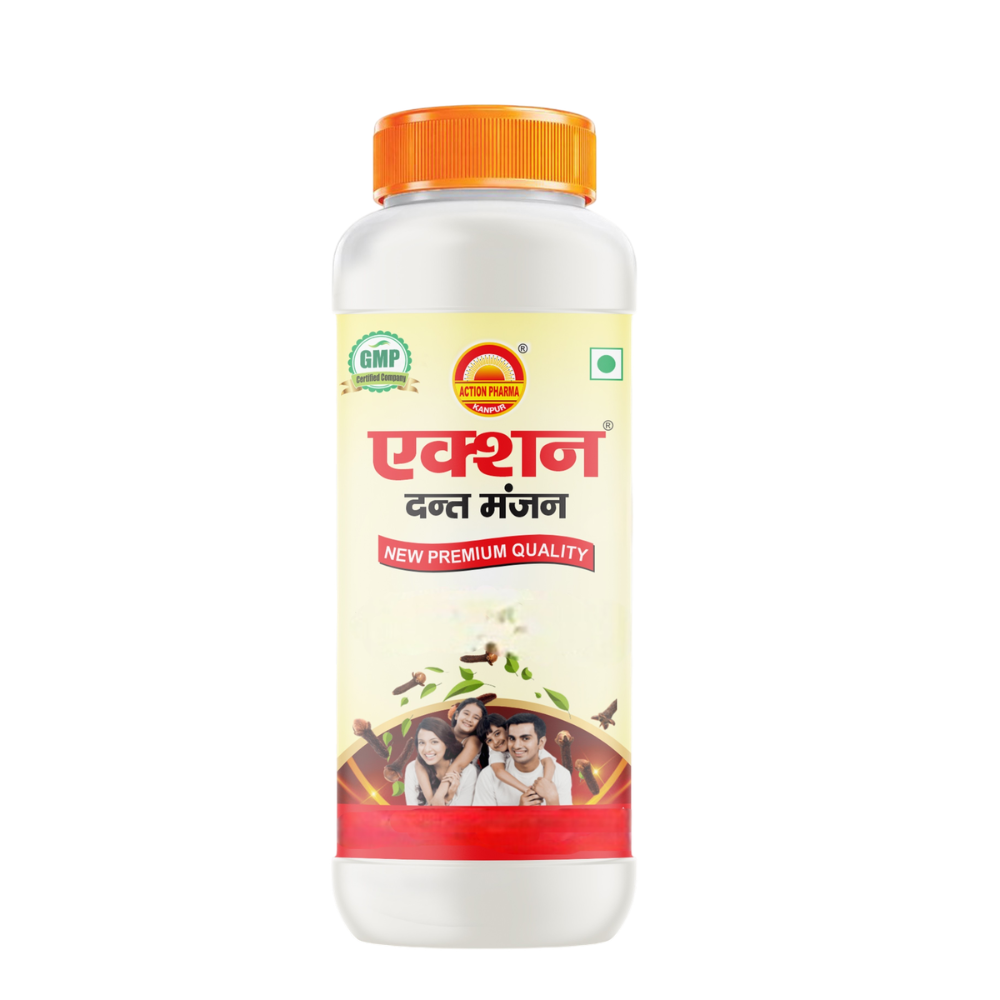 Action Pharma Dant Manjan Tooth Powder - Distacart