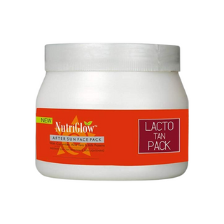 NutriGlow Women Skin Care Treatment Lacto Tan Face Pack - Distacart