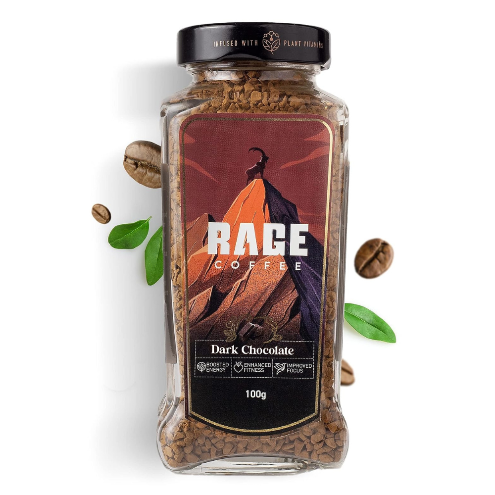 Rage Coffee Dark Chocolate Instant Coffee - Distacart