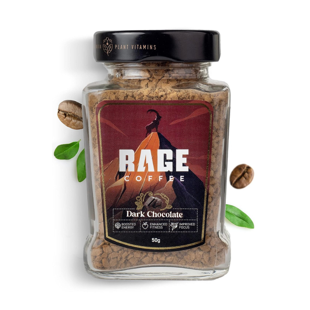 Rage Coffee Dark Chocolate Instant Coffee - Distacart