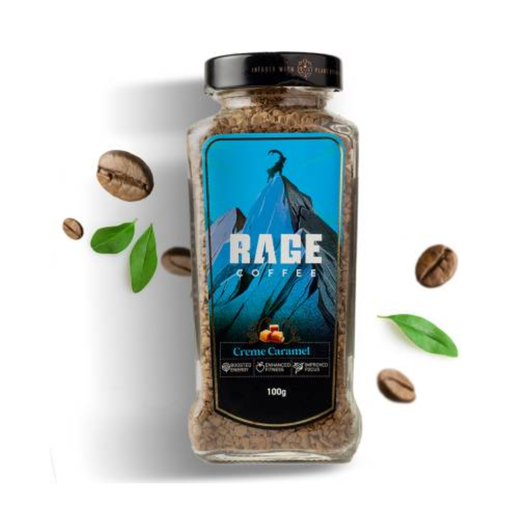 Rage Coffee Creme Caramel Instant Coffee - Distacart