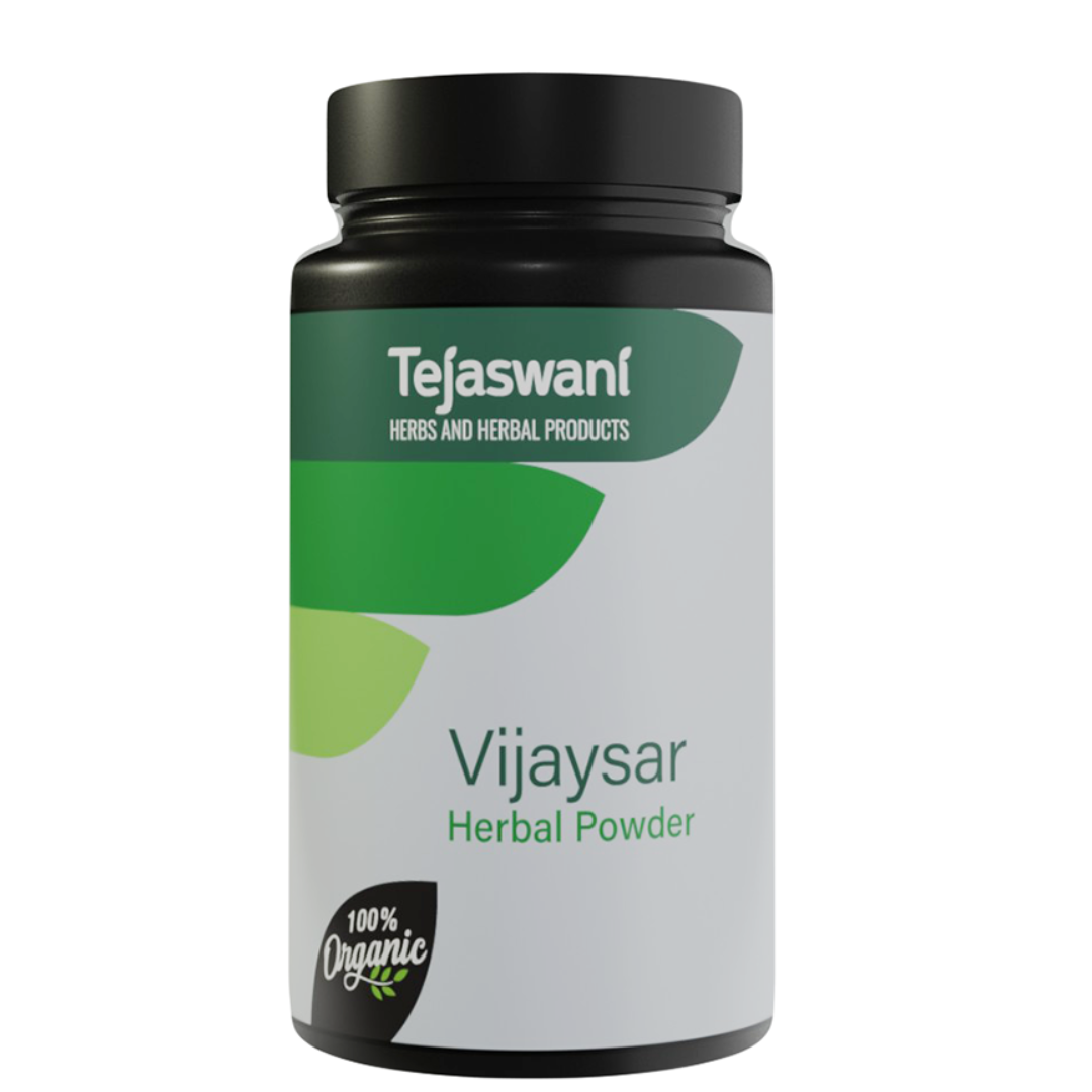 Tejaswani Herbs and Herbal Products Vijaysar Powder - Distacart