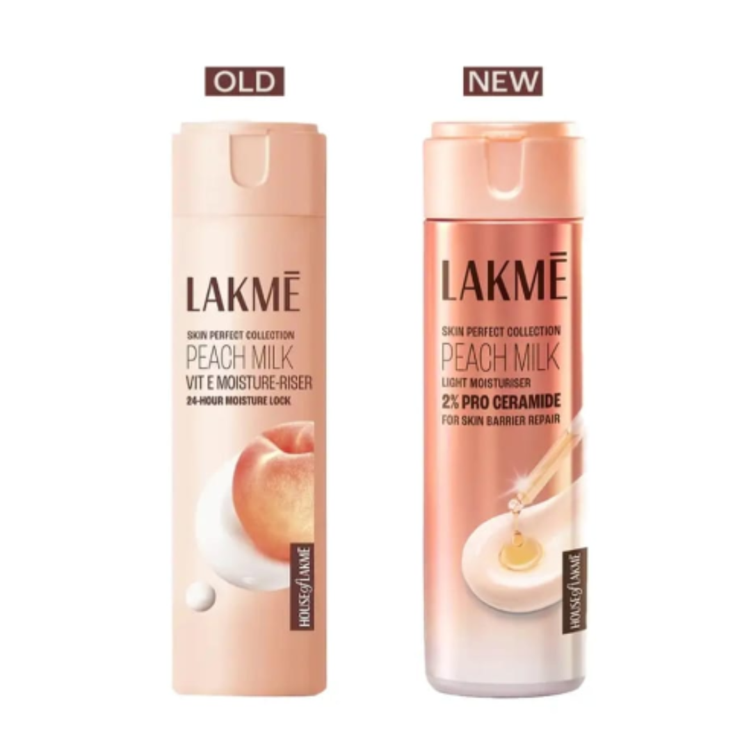Lakmé Peach Milk Moisturizer Body Lotion - Distacart