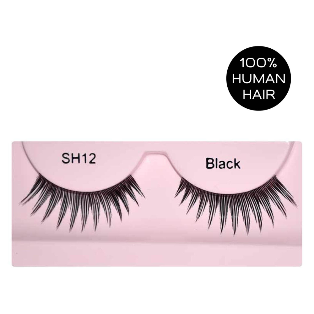 Glamgals Hollywood-U.S.A Stylish Black Soft Thick Reusable False Eye Lashes For Women - Distacart