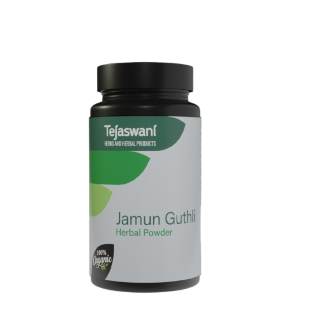 Tejaswani Herbs and Herbal Products Jamun Guthli Powder - Distacart