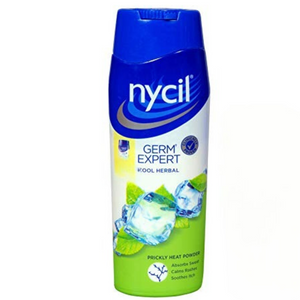 Nycil Germ Expert Cool Herbal Prickly Heat Talcum Powder - Distacart