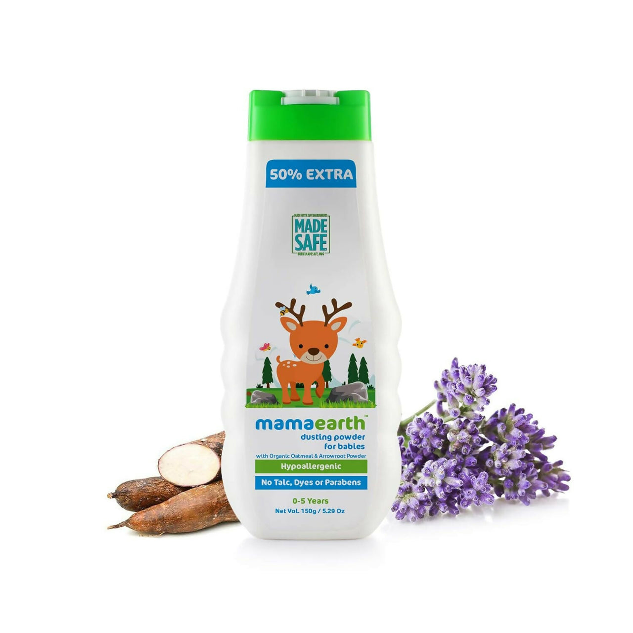 Mamaearth Nourishing Hair Oil & Dusting Powder & Gentle Cleansing Baby Shampoo