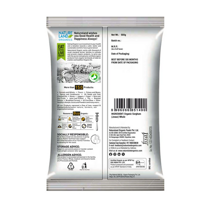Nature Land Organics Sorghum Flour - Distacart