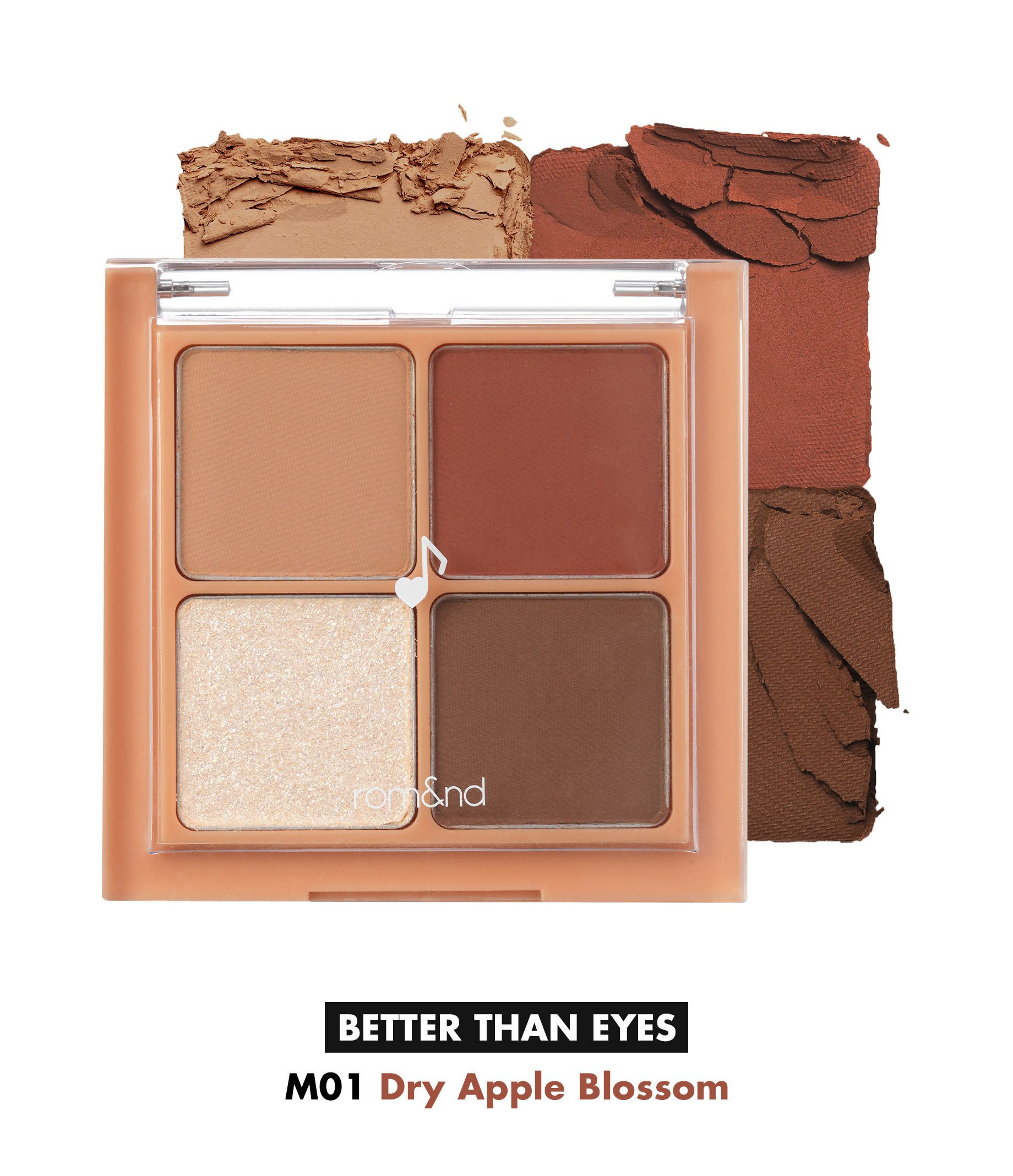 Rom&nd Better Than Eyes - M01 Dry Apple Blossom - Distacart