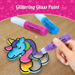 Thumbnail for Imagimake Window Art Princess & Unicorn Suncatcher Kit Unicorn Toys for Girls Age 5-8 Craft Kits