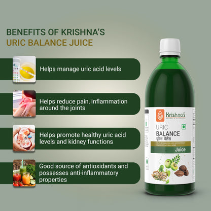Krishna'S Herbal & Ayurveda Uric Balance Juice - Distacart
