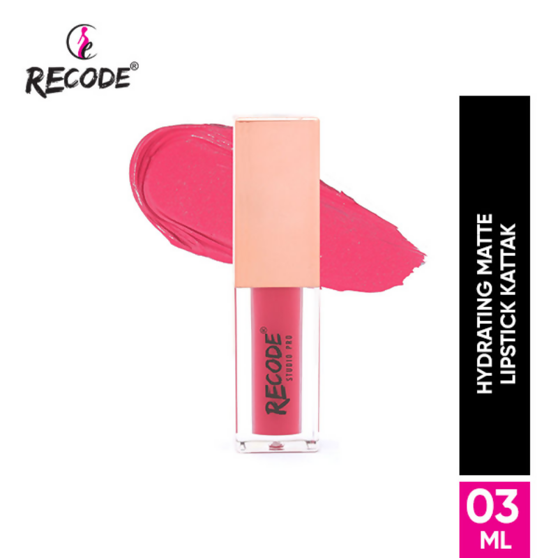 Recode Hydrating Matte Liquid Lipstick - 20 Kattak - Distacart