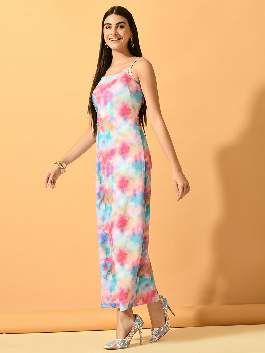 Myshka Women's Multi Bodycon Party Dress - Distacart