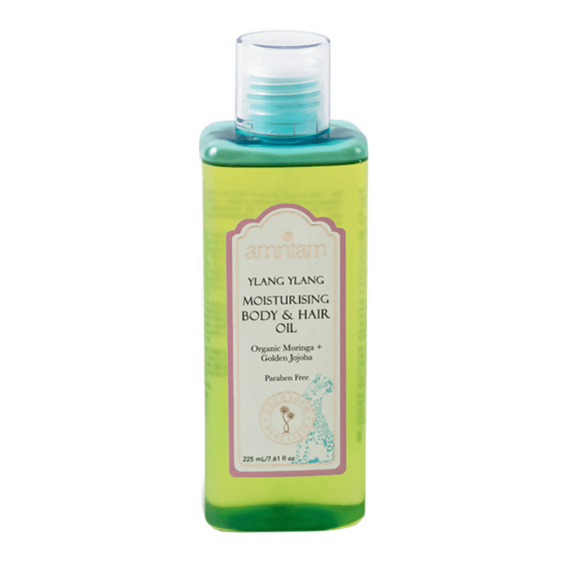 Amritam by Good Earth Ylang Ylang Moisturising Body & Hair Oil - Distacart