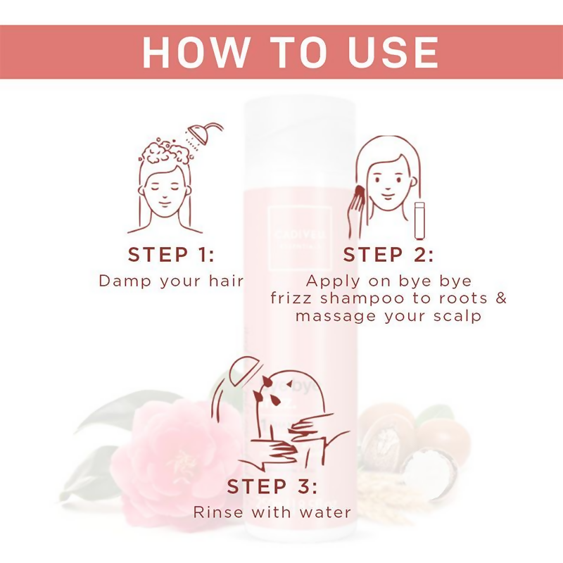 Cadiveu Bye Bye Frizz Shampoo - Distacart
