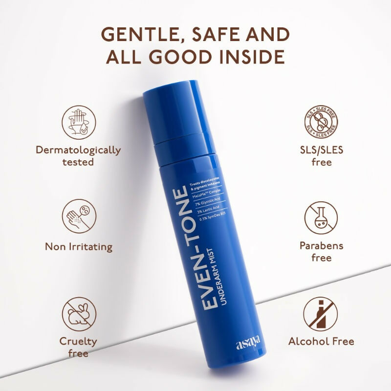 Asaya Depigmentation Underarm Mist for Dark Underarms with MelaMe Complex - Distacart