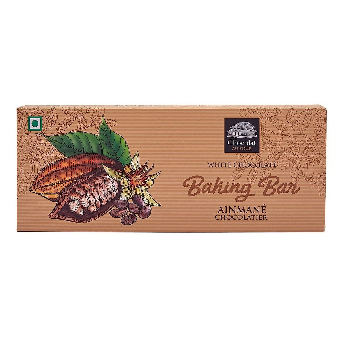 Ainmane White Chocolate Baking Bar - Distacart