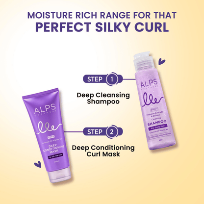 Alps Goodness Deep Conditioning Curl Mask with Moroccan Oil & Green Tea - Distacart