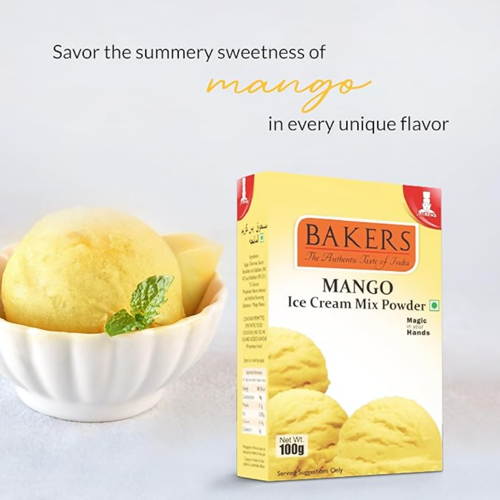 BAKERS Mango Ice Cream Mix Powder - Dista