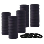 Thumbnail for Bronson Professional Hair Rubber Bands Ponytail Holder with Storage Box - Black - Dista