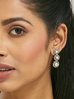 Thumbnail for Nuyug 22K Gold-Plated Crystal Stone Studded Necklace Set