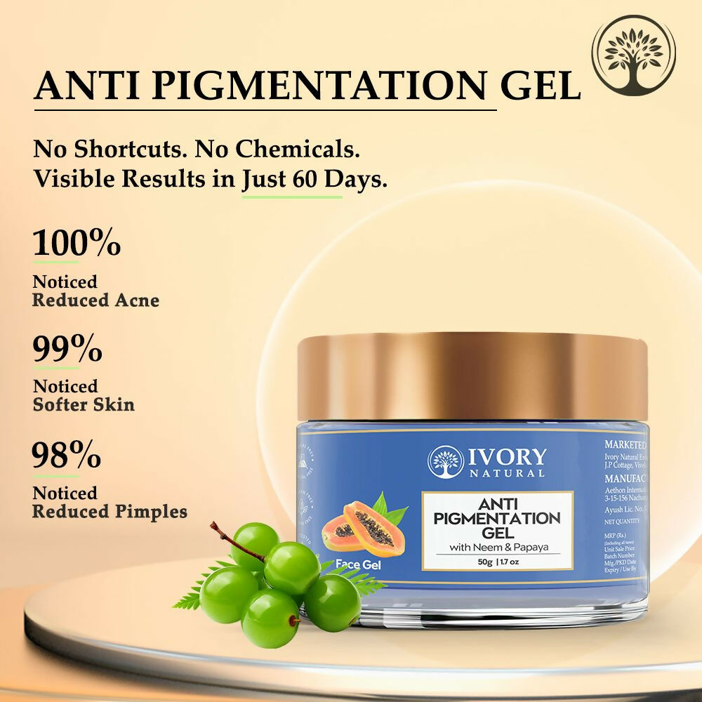 Ivory Natural Pigmentation Gel For Fade Dark Spots & Pigmentation - Distacart