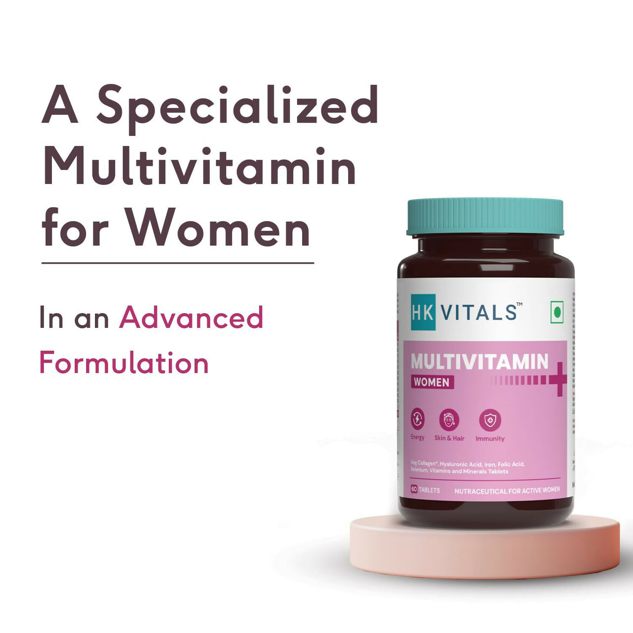 HK Vitals Multivitamin Plus Women Tablets - Distacart