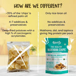 Thumbnail for Troovy Makhana Chips Tasty & High Protein Snacks - Distacart