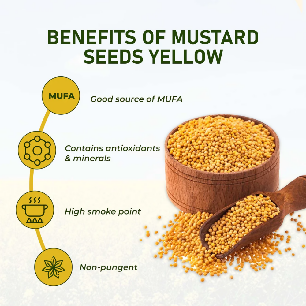 Nature Land Organics Mustard Yellow - Distacart