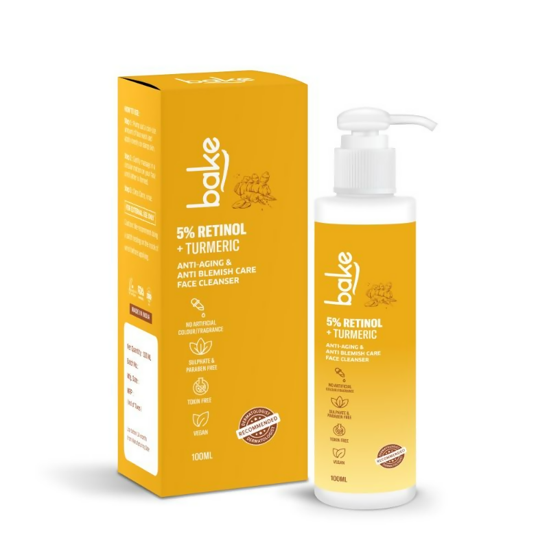 Bake 5% Retinol Face Cleanser - Distacart