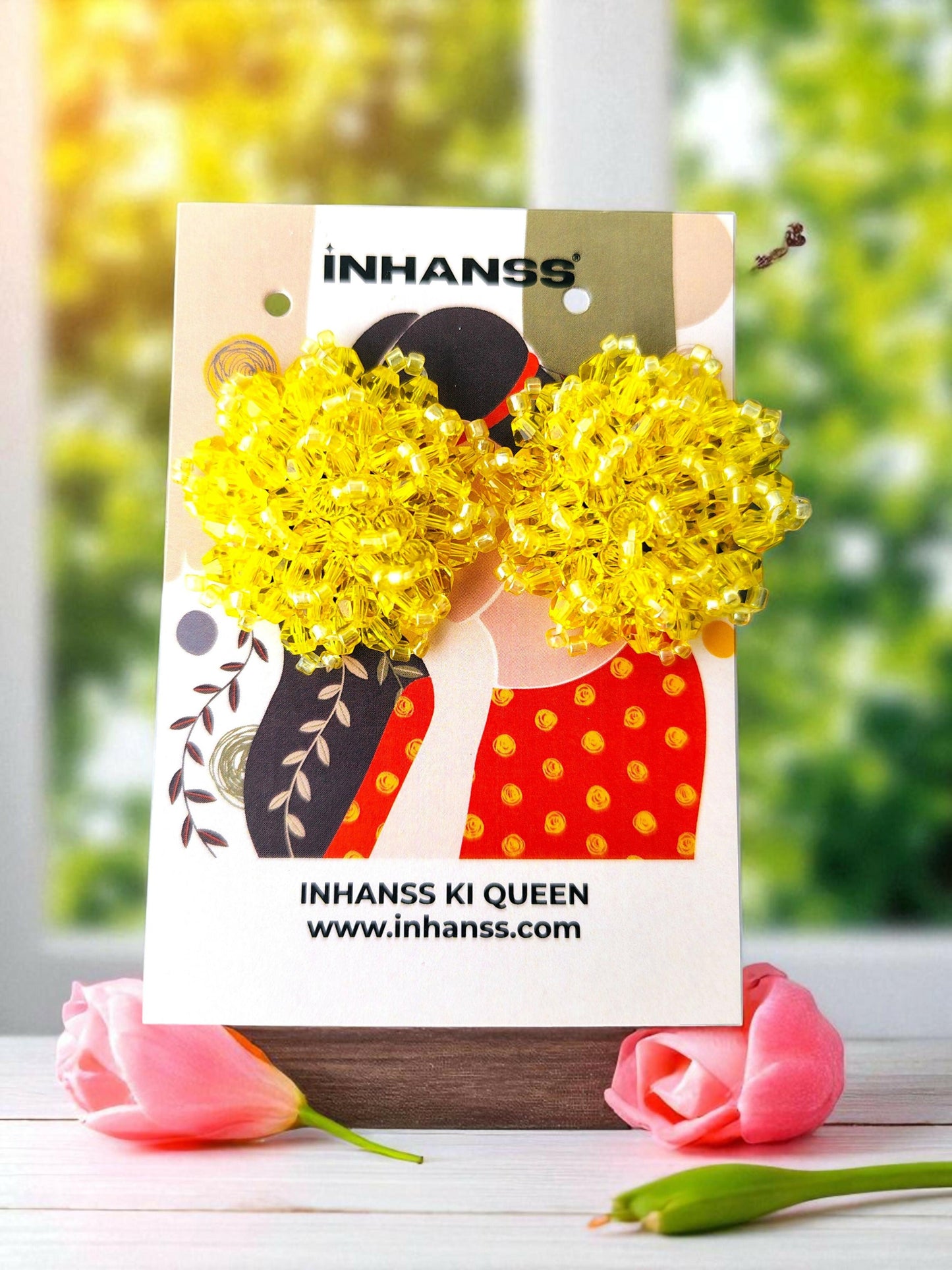 Inhanns Premium Everyday Studs - Lemon Yellow - Distacart