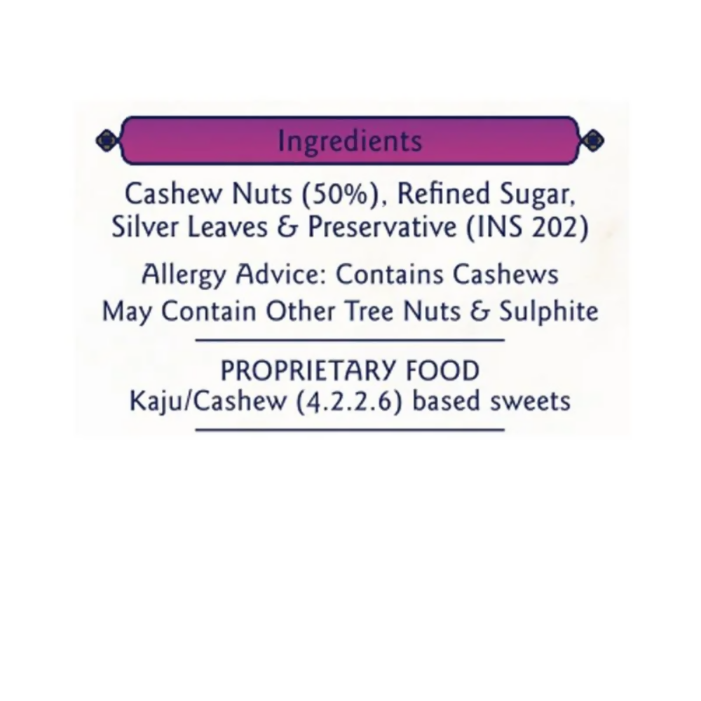 Haldiram's Mini Kaju Katli - Distacart