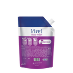 Thumbnail for Vivel Fragrant Body Wash Lavender & Almond Oil Moisturizing Shower Gel Supersaver Refill Pack - Distacart