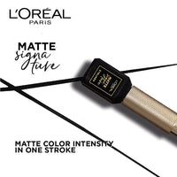 Thumbnail for L'Oreal Paris Matte Signature Eyeliner - Black - Distacart