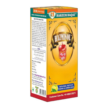 Hakeem Baqai'S Hazminol Syrup - Distacart