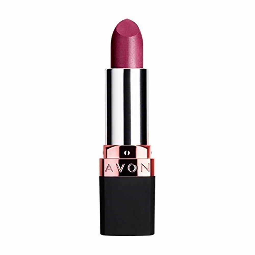 Avon True Color Velvet Luminosity Metallic Matte Lipstick - Prismatic Pink - Distacart