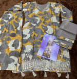 Thumbnail for Aarshi Fashions Grey Floral Print Full Stitched Palazzo Suits - Distacart