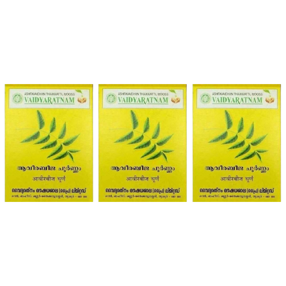 Vaidyaratnam Aveerabeeja Choornam - Distacart